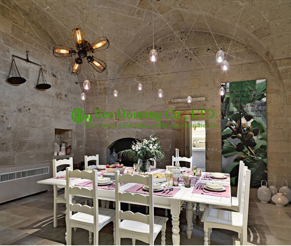 Unique High Quality Chandelier Ceiling Lamp 5 Bulbs with iron lampshade