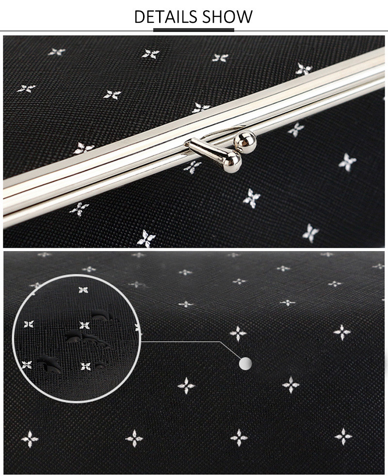 Fashion Custom Digital Print Canvas Black Printed Makeup Cosmetic Case Bag