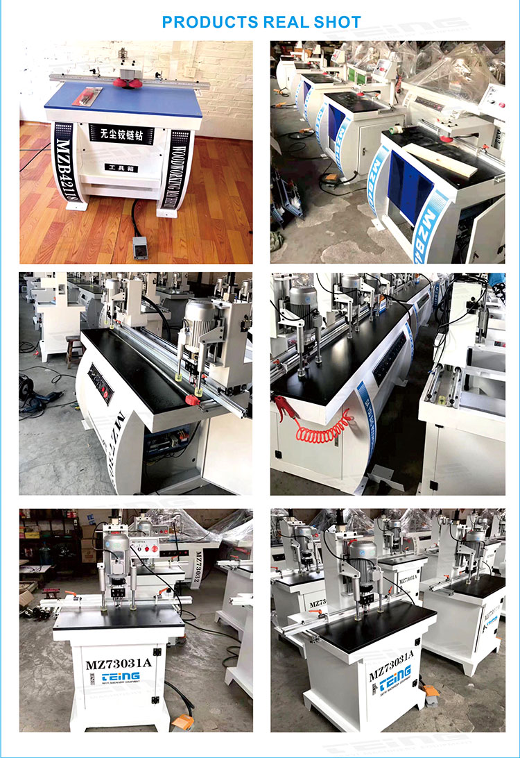 Standard Motor Double Head Hinge Boring Machine for Panel Furniture Production Line