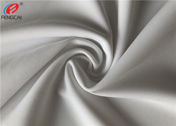 185GSM Recycled 85% Polyester 15% Spandex Fabric 4 Way Stretch Fabric For Dress