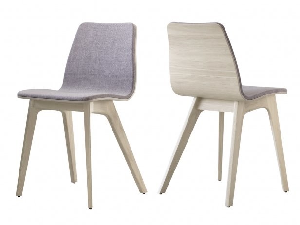 Pure Solid Wood Restaurant Dining Chair , Casual Modern Cafe Chair