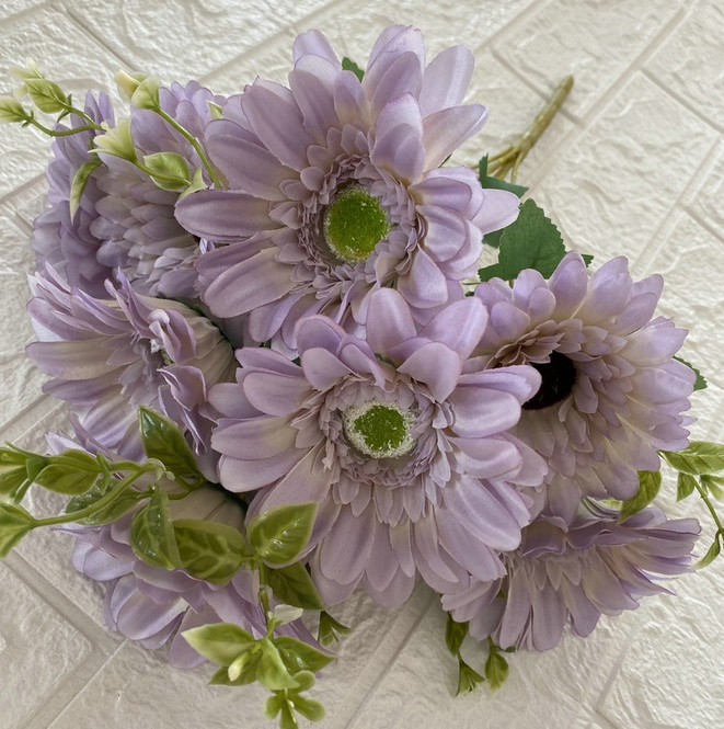 Multi Headed European Chrysanthemum Artificial Flower