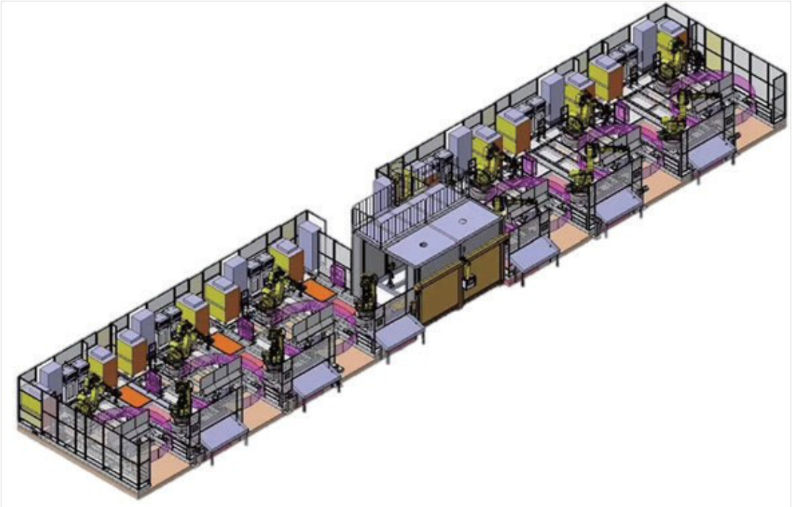 Standard Robot Workcell/BIW Engineering