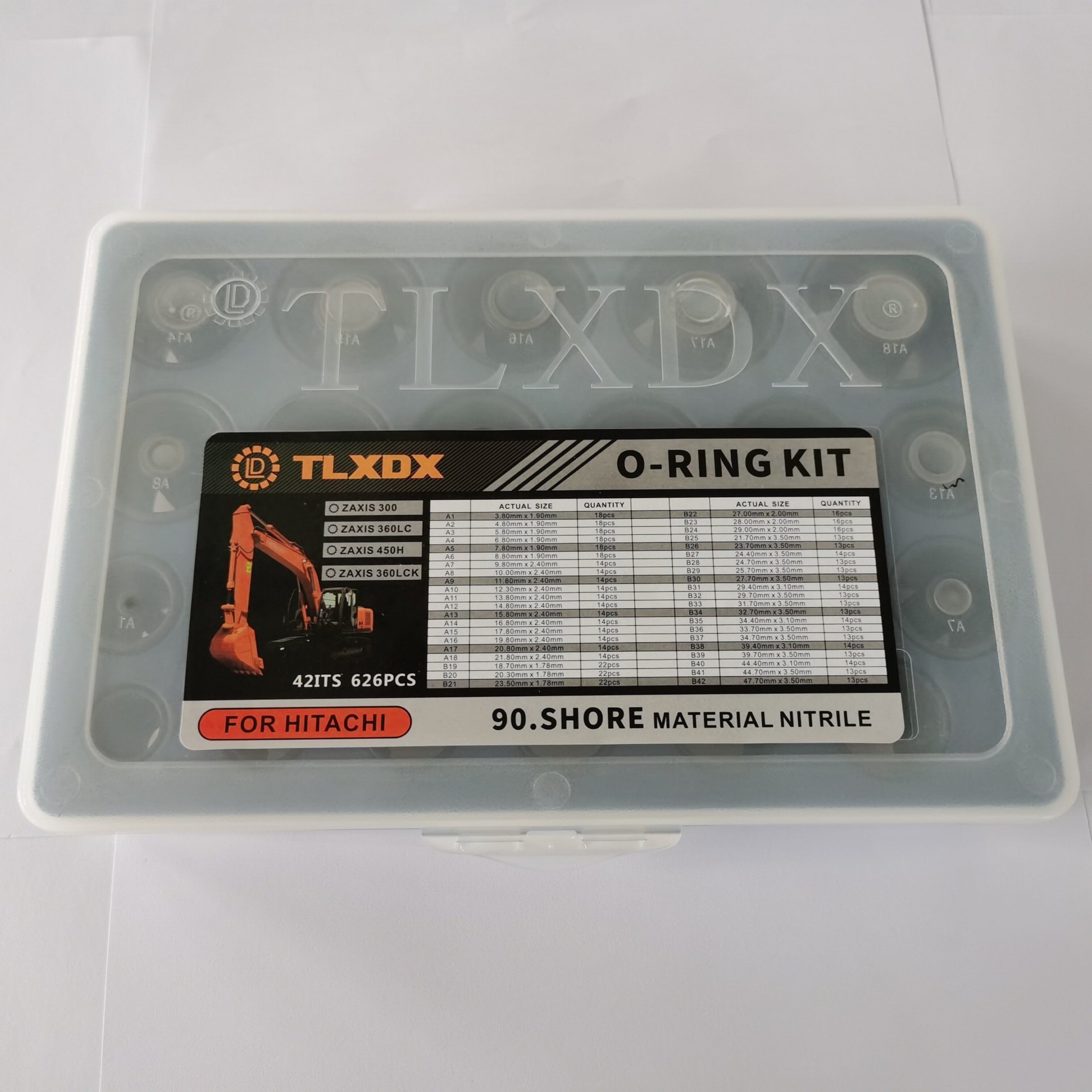 Hydraulic Hitachi O Ring Kit ZAXIS ZAXIS300 ZAXIS360LC ZAXIS450H ZAXIS360LCK
