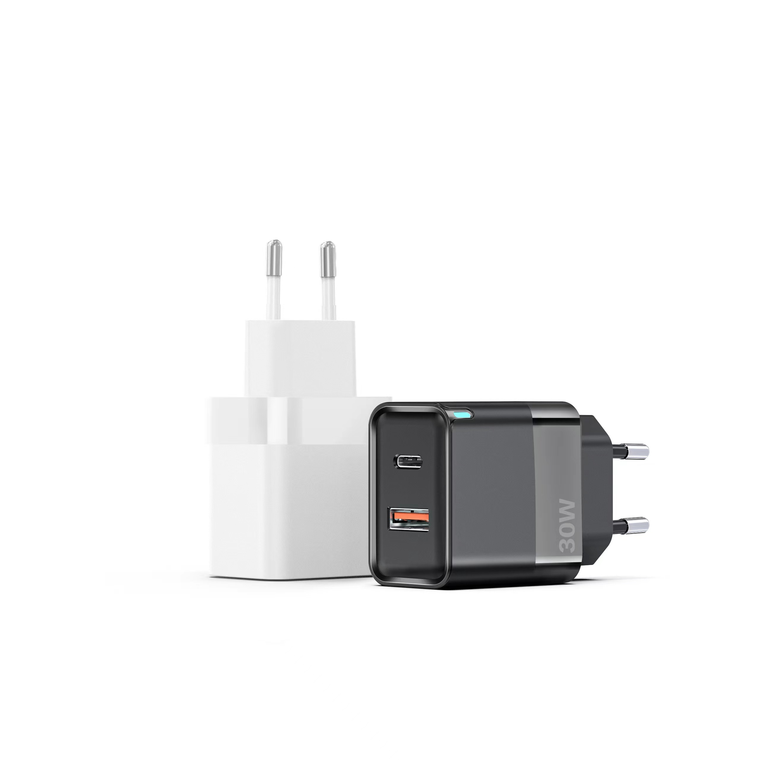 30W A+C Charger: Versatile Dual - Port Charging Solution