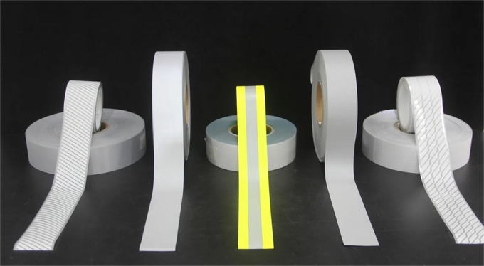 100% Cotton Safety Reflective Tape Flame Retardant High Washability