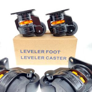 Height Adjustable Leveling Caster Wheels Leveling Foot Adjuster GD40A GD60A