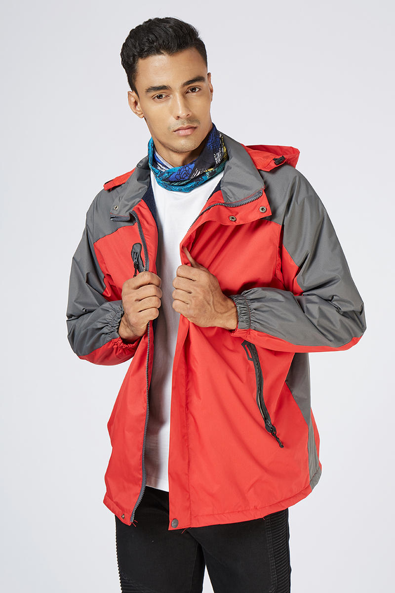 Plus Size Waterproof Outdoor Jacket Warm Cotton Softshell Windbreaker