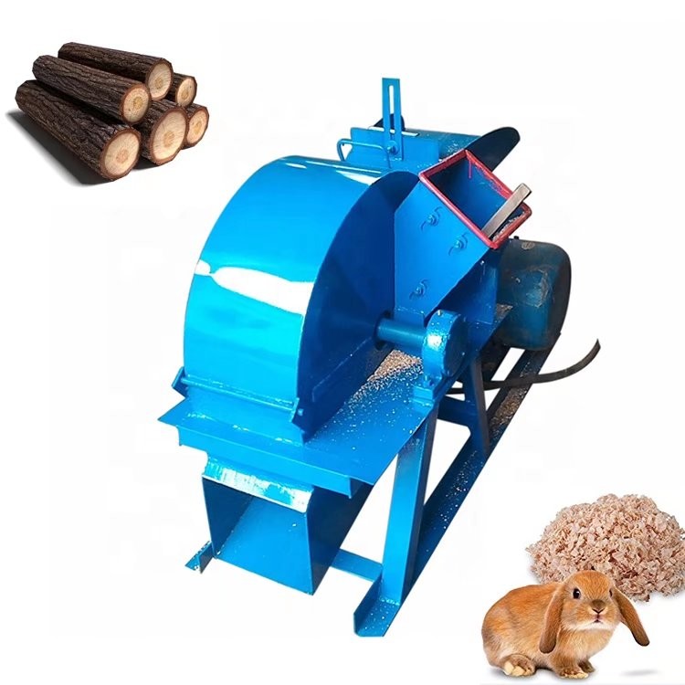CE Electric 4-8pcs Blades Small Wood Shaving Machine For Chicken Bedding