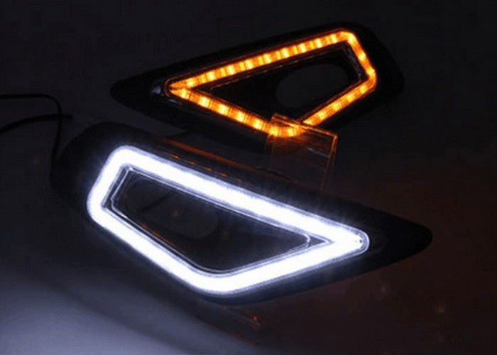 PP LED Daytime Running Lights DRL HONDA Jade 2013 2015 Auto Spare Parts Accessory