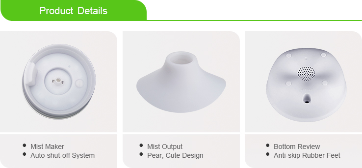 70ml USB Oil Automatic Scent Diffuser With Color Changing