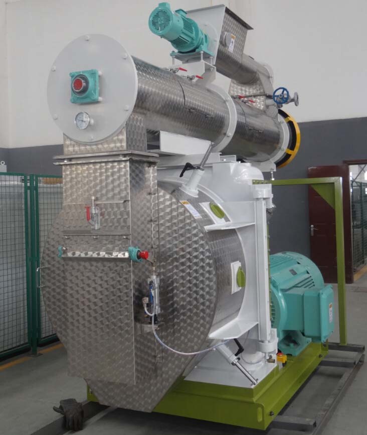 60-1100kg/H Flat Die Animal Feed Pellet Machine For Home Use