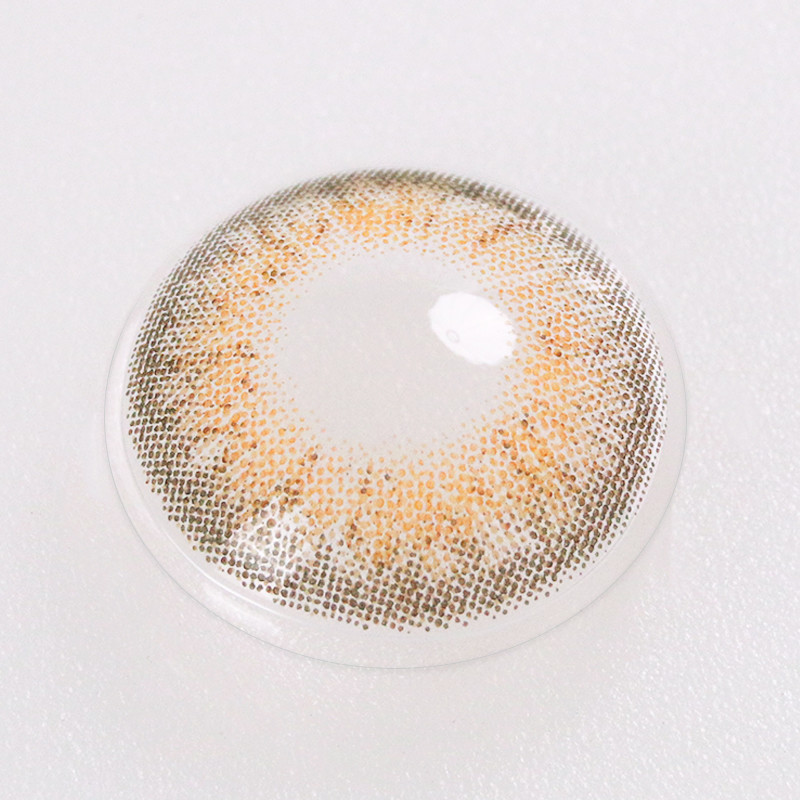 Custom Prescription Colored Contacts Toric Brown Blue For Light Eyes