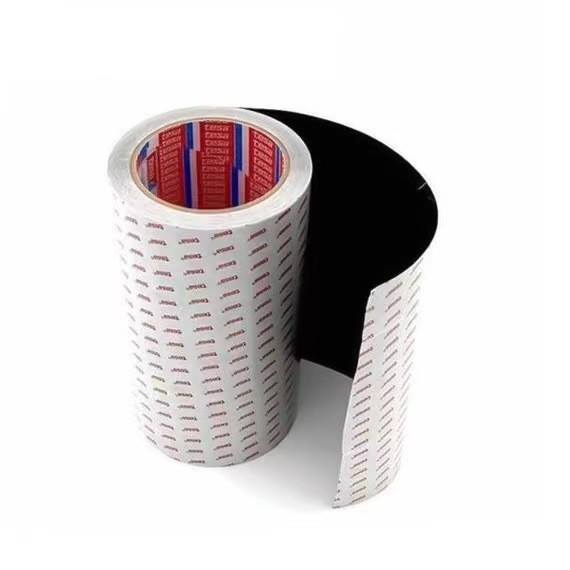 TESA 68737 High Temperature Double Sided Adhesive Tape Black PET Thin Film Anti-rebound