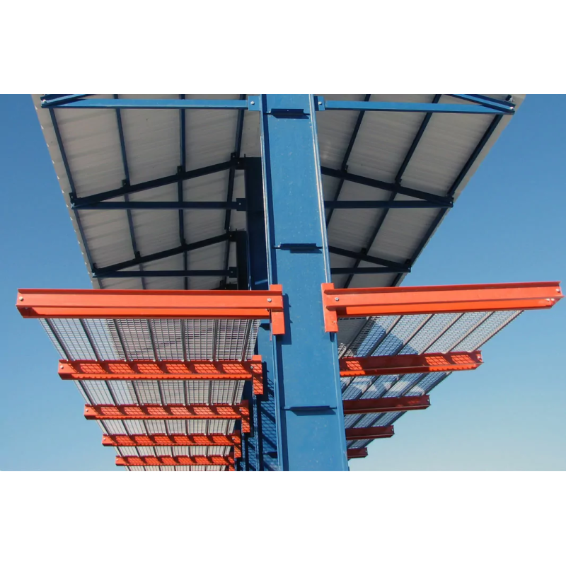 Double-Sided Heavy Duty Metal Storage Cantilever Racks for Lumber