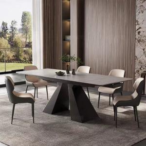Simple Functional Dining Table Room Furniture Rectangular Table Modern Dining