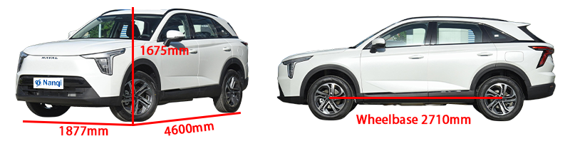 5-Door 5-Seater Plug In Hybrid Car Haval Xiaolong Left Hand Drive