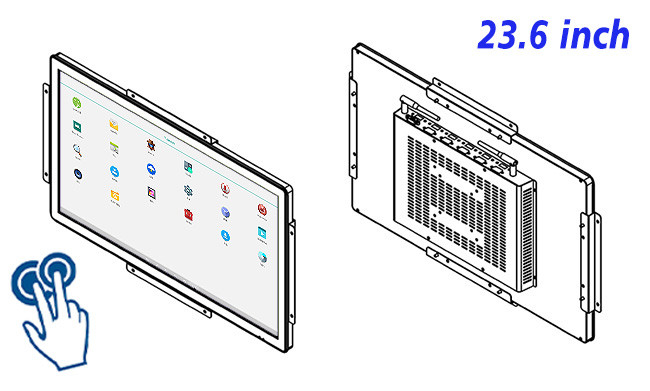 23.6-Inch Android Control Terminal for Traffic Monitoring, Facility Control Panels, Energy Systems, and Security Monitoring