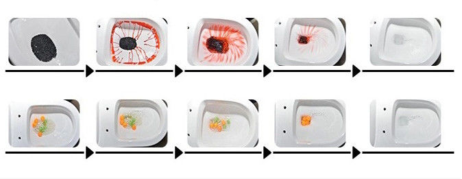 Rimless flushing ceramic wall hanging wc white color for bathroom