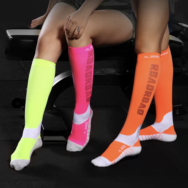 Custom Compression Sports Socks Running Cycling Nurse Fitness Compression Socks