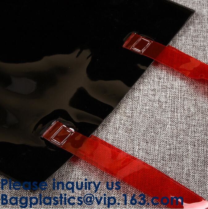 Promotional Pvc Shopping Bag Laser Tote Bag Handbag Waterproof Shopping Bag Glossy PVC Leather Bag PVC Woman Shopping Ba