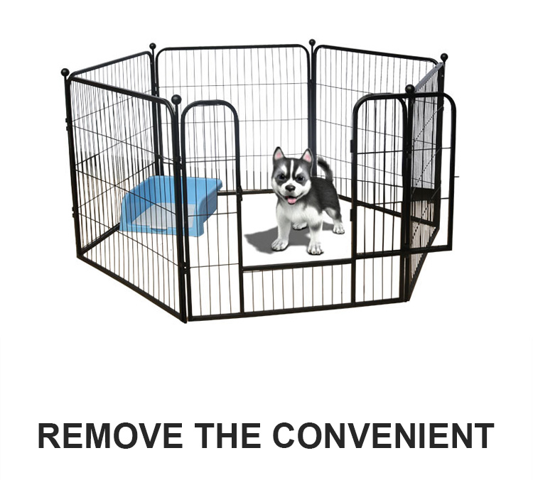 Snap Button Dog Playpen Fence 100cm Outdoor Dog Exercise Pen