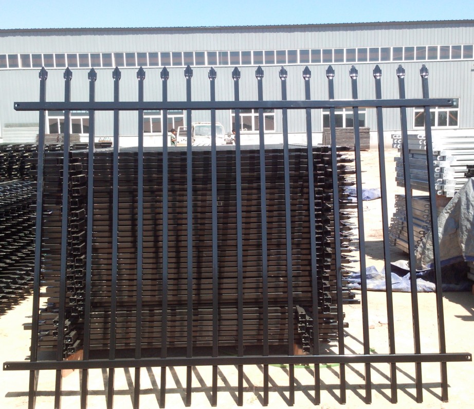Australian Standard Garrison Steel Fence Galvanised Steel Fence Panels