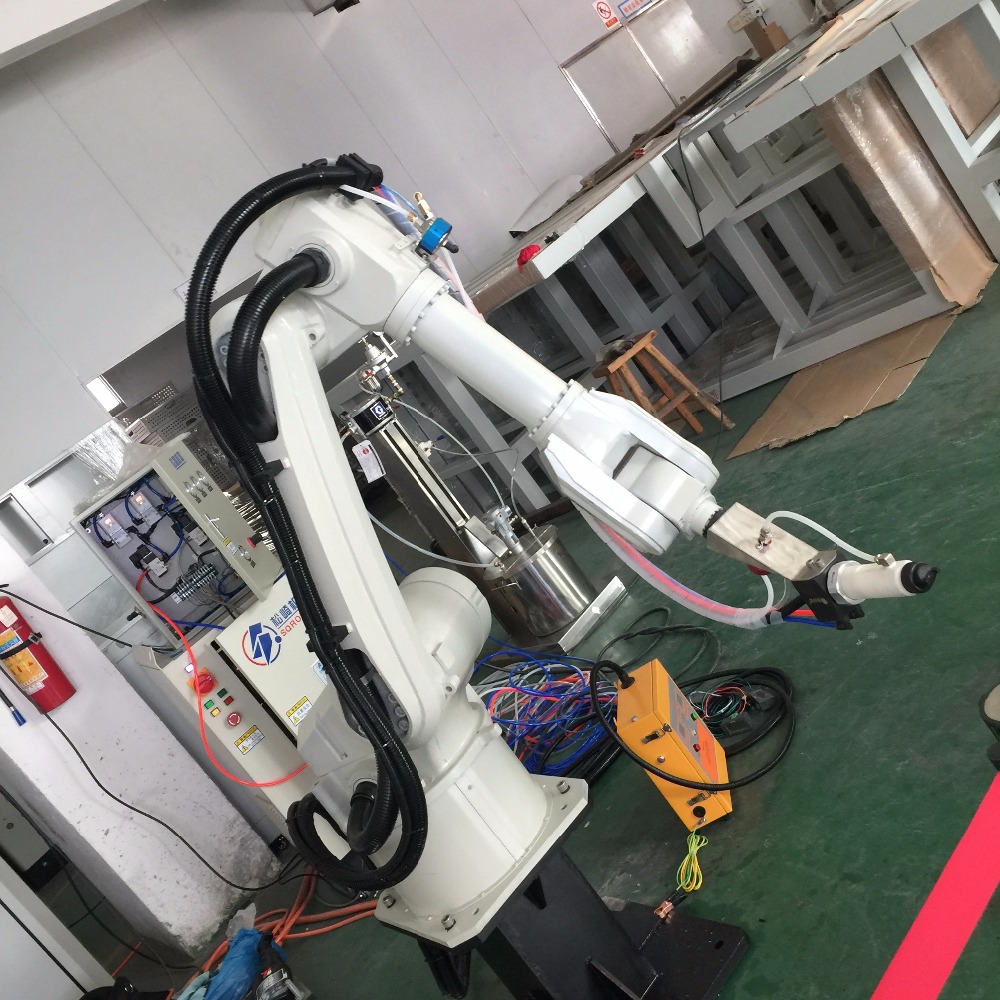 Air Spraying Six Axis Coating Robot Painting Machine 1.5m Integrated