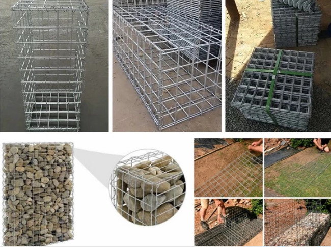 Height 0.5m Welded Gabion Box