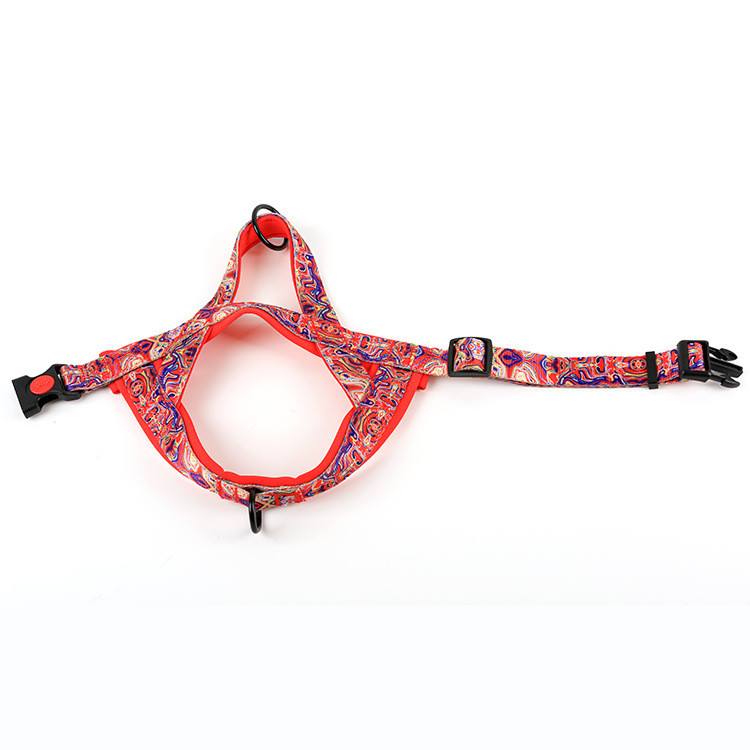 Pet Chest Strap Reflective Explosion-Proof Impact Vest Nylon Type Dog Leash Leather Dog Harness To Break Free