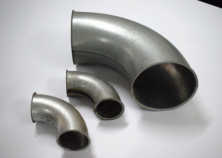 Galvanized Metal Dust Extraction Pipe 11.25 Degree Pipe Bend ISO9001 Approved