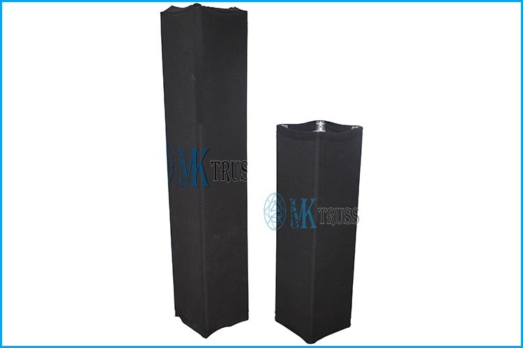 290*290*1000mm Truss LED Light Fabric Sock for Customized Length Truss Corner Design