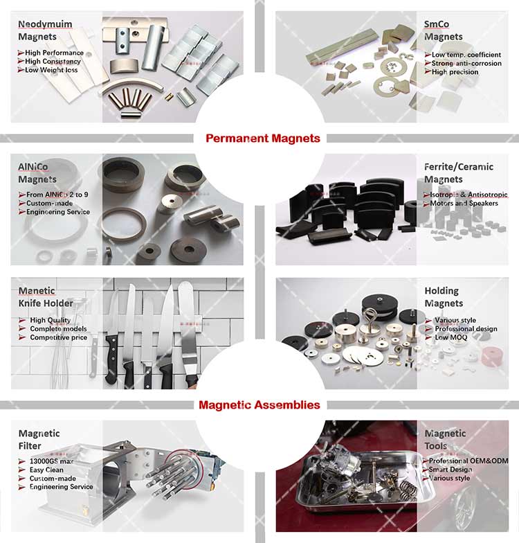 Gold Coated Neodymium Radial Magnetized Big Ring Magnet for in Industrial Applications