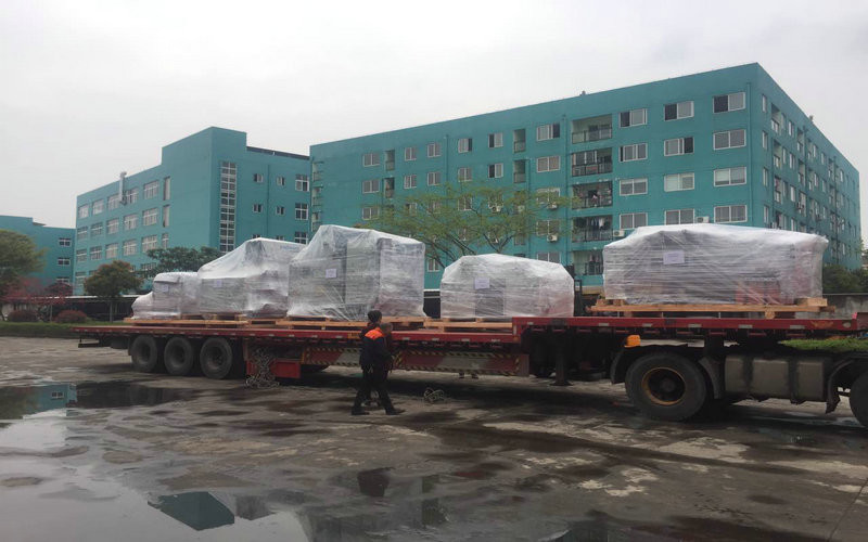High Efficient Paper Box Forming Machine , Shirt Cardboard Box Folding Machine