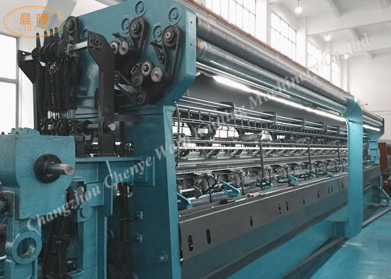 Double Needle Bar Raschel Machine Can Make 3Ply Spacer Fabric