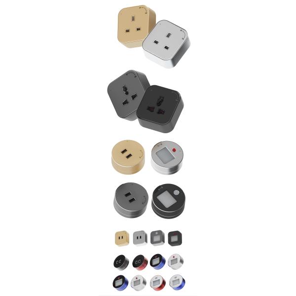 CCC Certified Electrical Plug And Charger Electric Switch Outlet With Usb Power Track