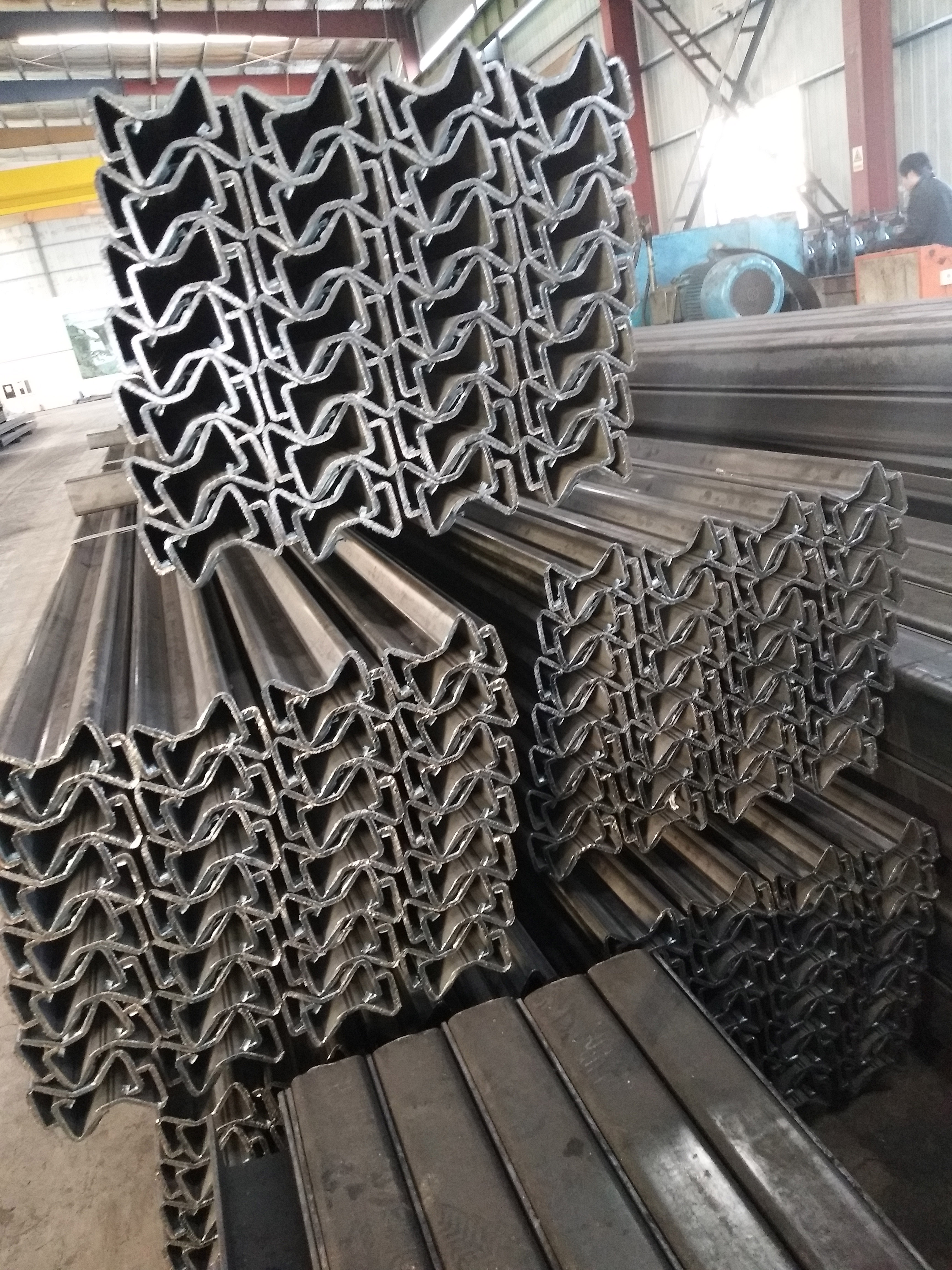 Roadway Safety Hot Dippe Galvanized Sigma Post Manufactured In For Highway Guardrail