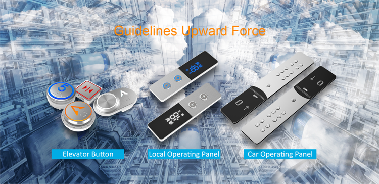 Customized Material Elevator Lop Display Boards LED Illumination Easy Installation