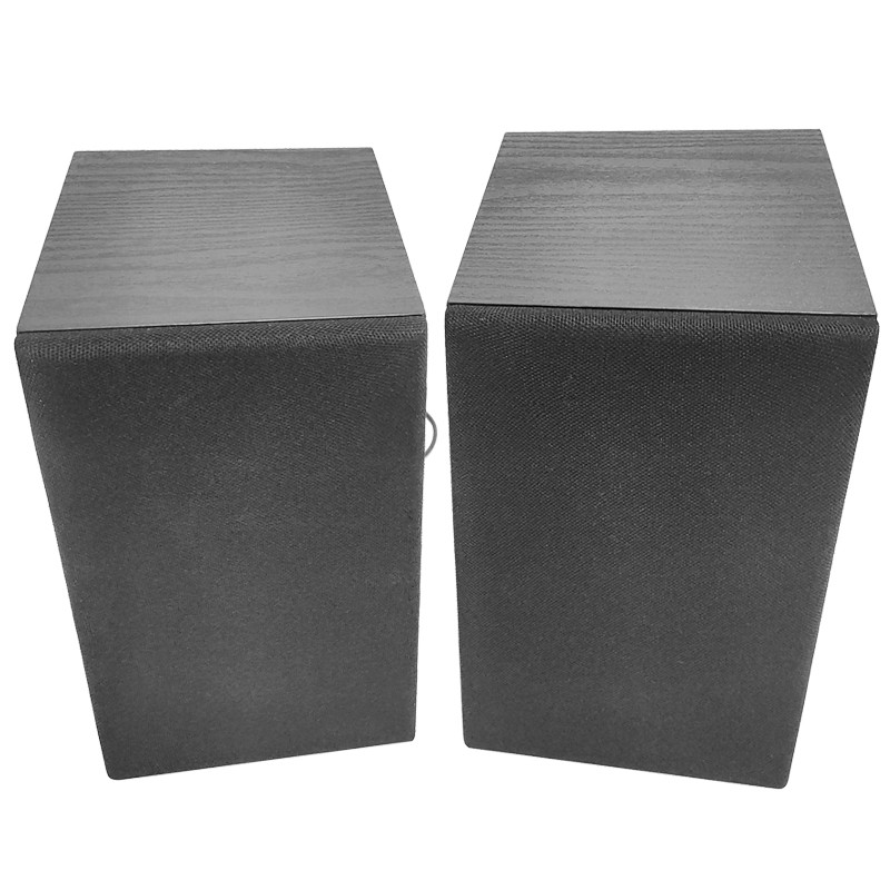 Powered Bookshelf Stereo Speakers 120W Studio Monitors Speaker For Music Gaming Turntables