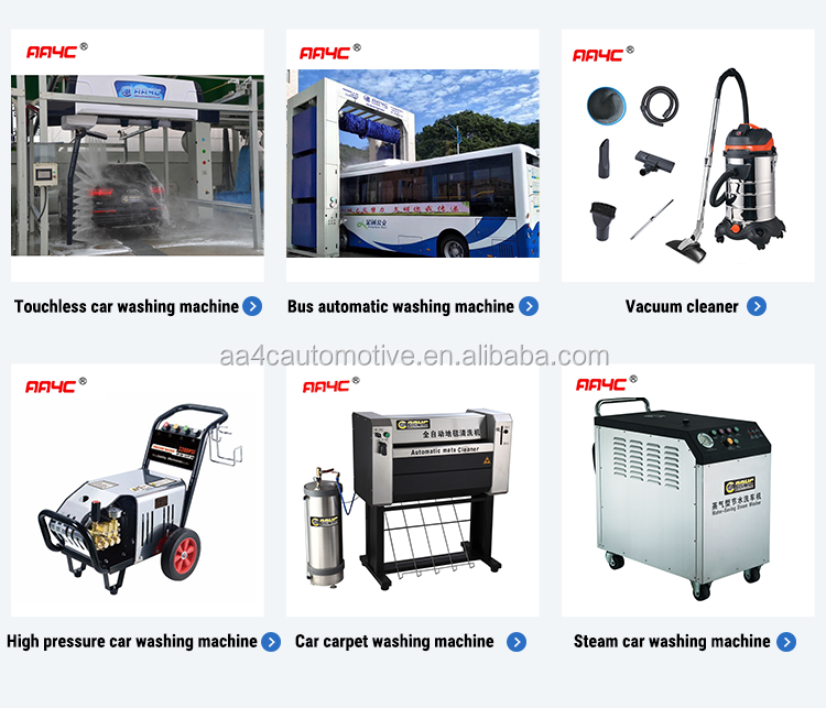 AA4C high press roll-over touchless contactless car washing machine AA-518 French Schneider Electric
