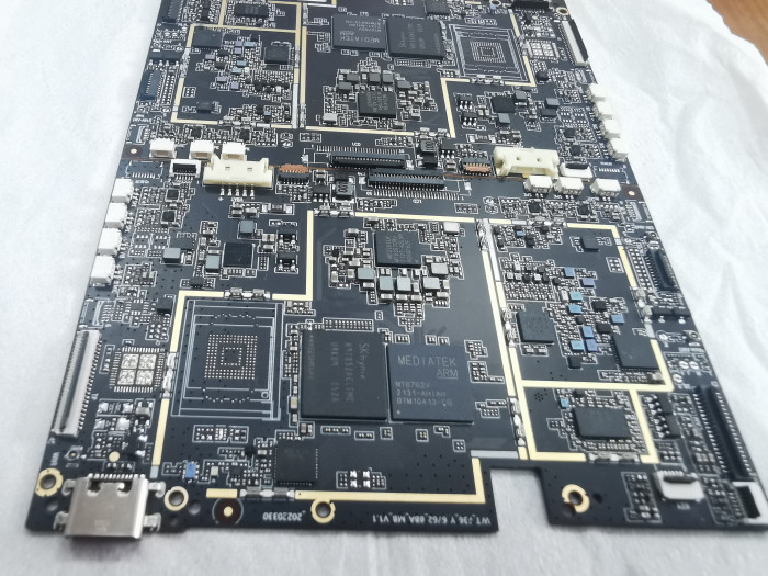 Green 4 Layer 2OZ Rigid Printed Circuit Boards , Fr4 Multilayer PCB Board