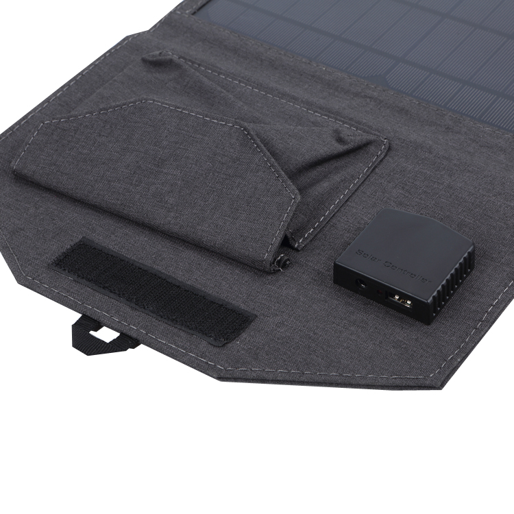 21W Solar Panel Handbag Portable Folding Backpack Power Charger