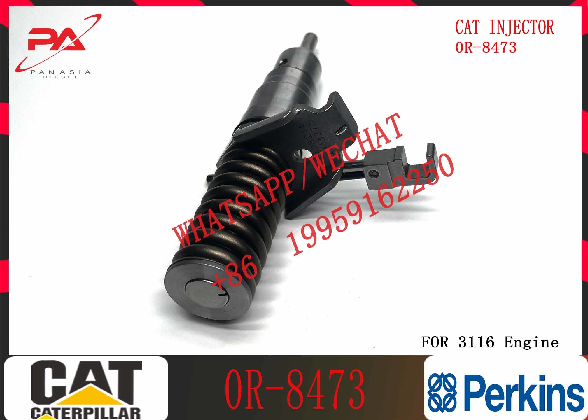 Injector 7E-8952 7E-9585 127-8209 127-8211 127-8213 0R-8475 0R 0R-8473 0R-4374 for 3116 Diesel Engine