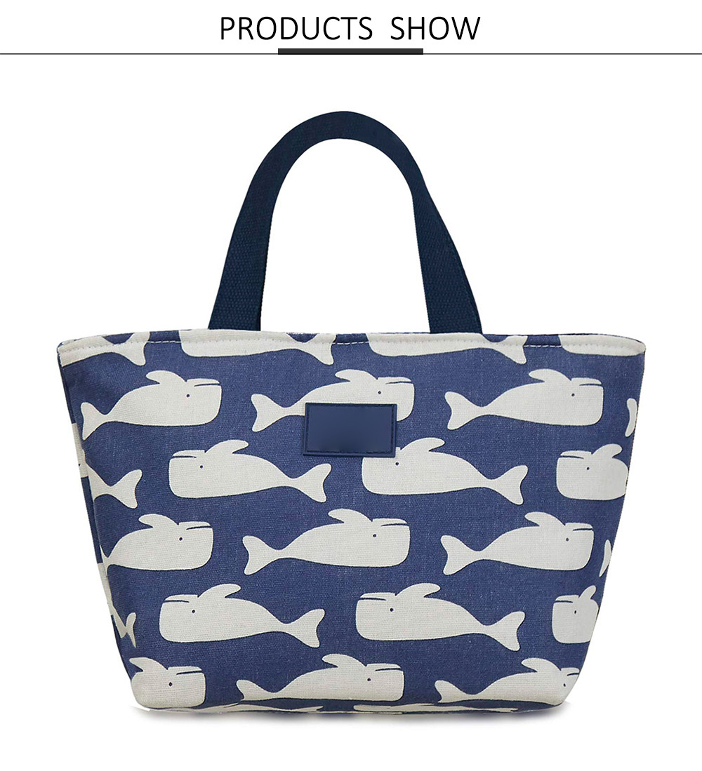 Leakproof Canvas Insulated Thermal Cooler Bag For Work