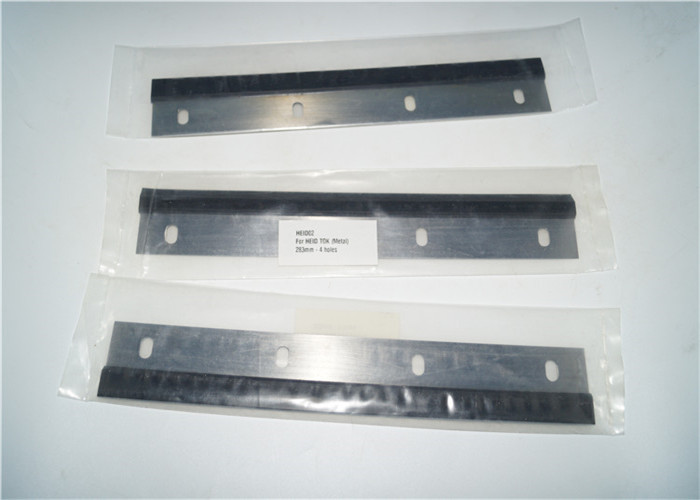 TOK Washing Up Blade Offset Printing Parts 283mm - 4 Hole Metal Material For Machine