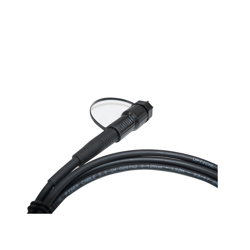 1550nm 12 core Waterproof IP67 Pigtail SC LC Patch Cord