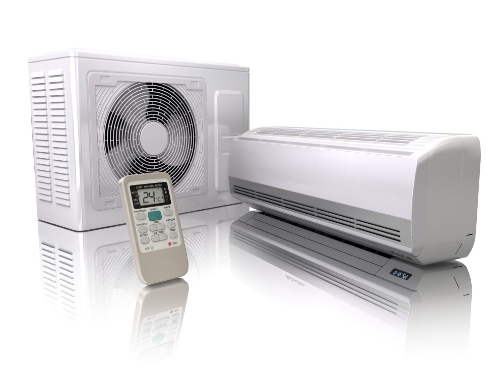 Quiet 1 Ton Split Inverter Ac , Durable 12000 Btu Through The Wall Air Conditioner