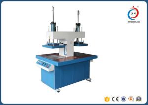 Buy cheap Dual Tray Automatic Heat Press Machine Fabric Embossing Dispensing product