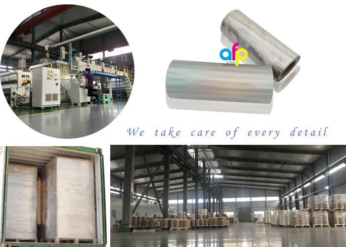 Strong Adhesion Laser Holographic Rainbow Hot Stamping Foil For the Fabrics