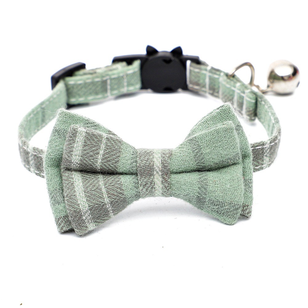 Dog Pure Cotton Plaid 28X1cm Pet Bow Tie